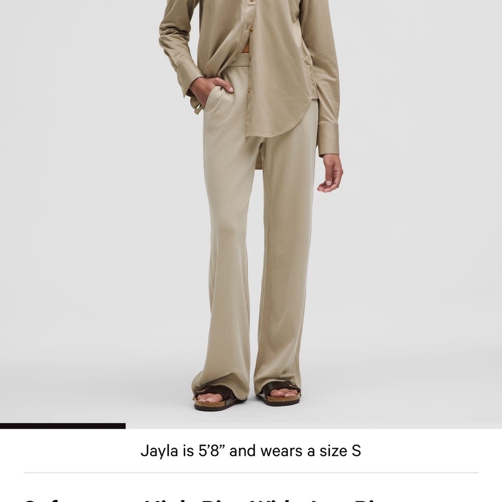 Lulu Lemon Softstream Pique Pants